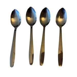 Imperial Stainless Citrus Grapefruit Spoon Serrated Teaspoon China 6" Set Of 4